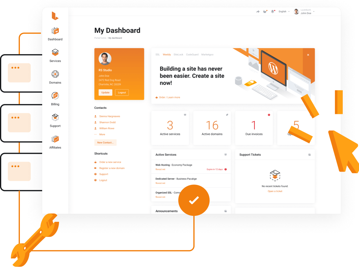 All-in-One Customer Dashboard